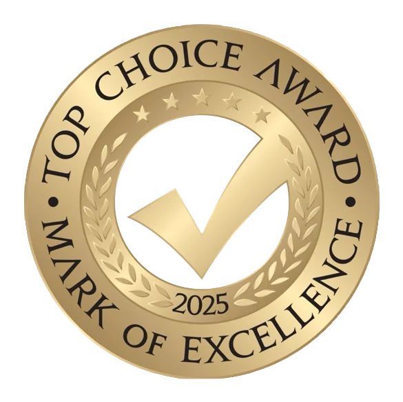 2025 Top Choice Awards | Blue Hammer Roofing