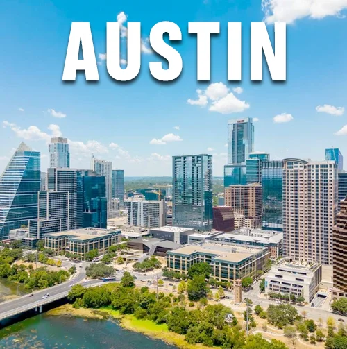 Austin TX | Service Areas | Blue Hammer Roofing