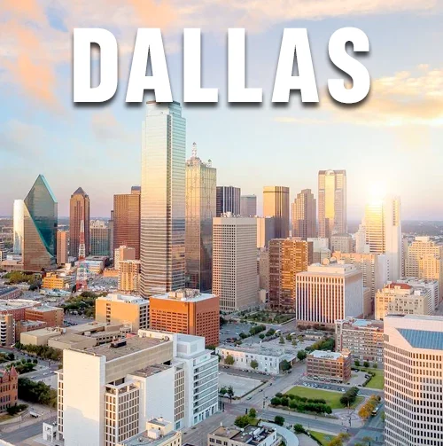 Dallas TX | Service Areas | Blue Hammer Roofing