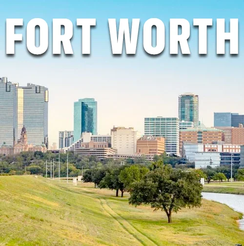 Fort Worth TX | Service Areas | Blue Hammer Roofing